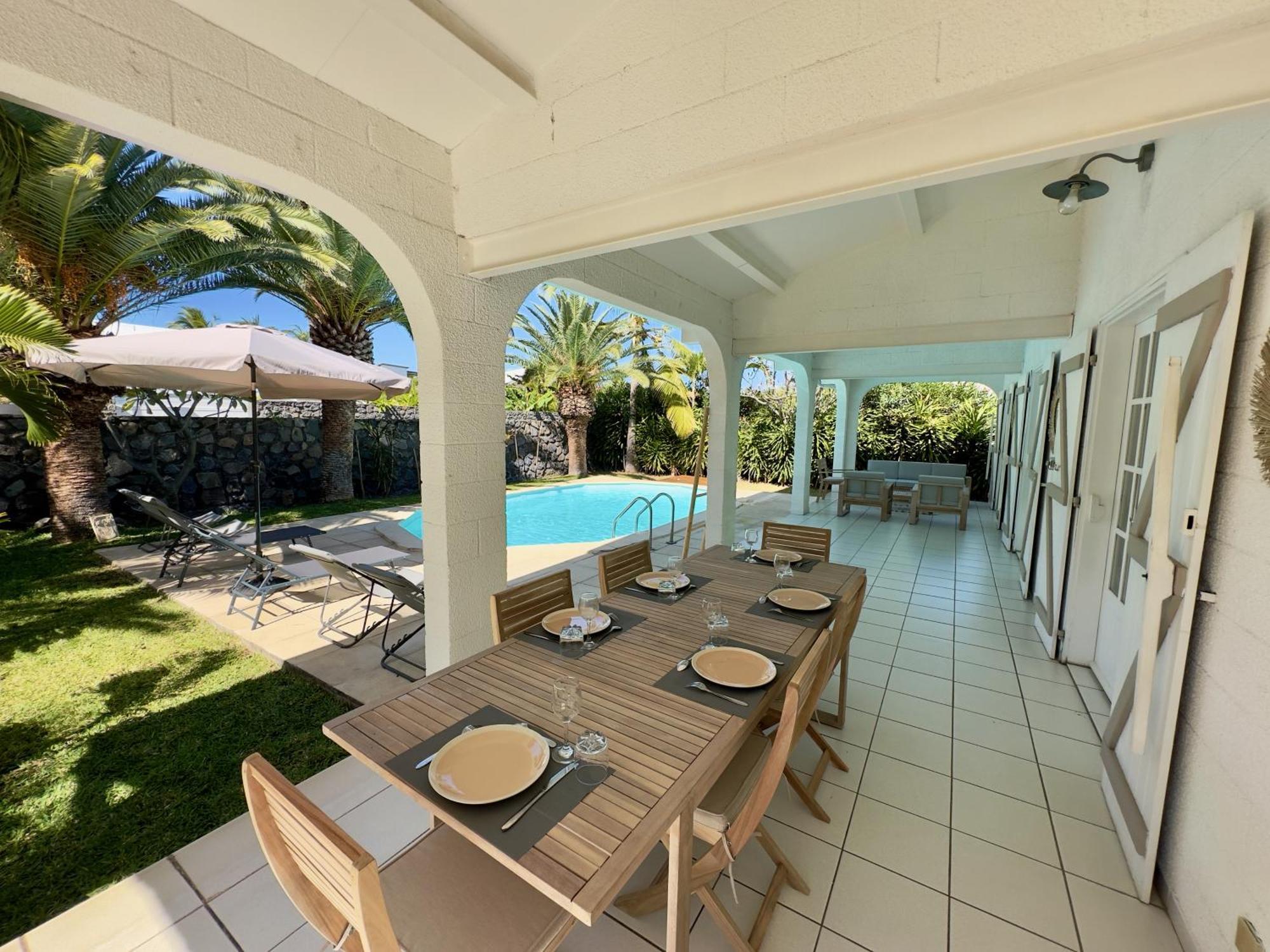 סן-ז'יל-לה-באן Maldives - Villa Avec Piscine En Plein Coeur De L Hermitage מראה חיצוני תמונה